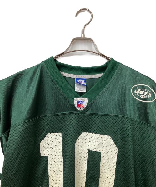 NFL（ナショナル・フットボール・リーグ）NFL (ナショナル・フットボール・リーグ) 半袖カットソー グリーン サイズ:Lの古着・服飾アイテム