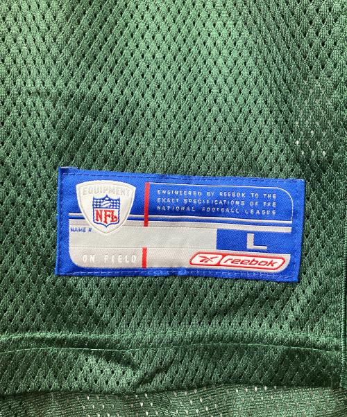 NFL（ナショナル・フットボール・リーグ）NFL (ナショナル・フットボール・リーグ) 半袖カットソー グリーン サイズ:Lの古着・服飾アイテム