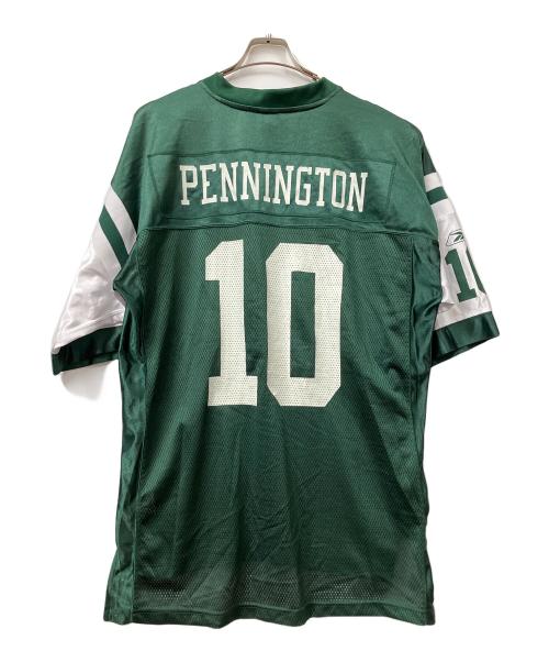 NFL（ナショナル・フットボール・リーグ）NFL (ナショナル・フットボール・リーグ) 半袖カットソー グリーン サイズ:Lの古着・服飾アイテム