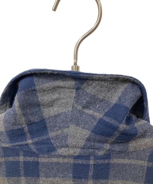 POLO RALPH LAUREN（ポロ・ラルフローレン）POLO RALPH LAUREN (ポロ・ラルフローレン) ガウンコート ネイビー×グレー ネイビー×グレー サイズ:S/Mの古着・服飾アイテム
