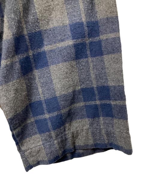 POLO RALPH LAUREN（ポロ・ラルフローレン）POLO RALPH LAUREN (ポロ・ラルフローレン) ガウンコート ネイビー×グレー ネイビー×グレー サイズ:S/Mの古着・服飾アイテム