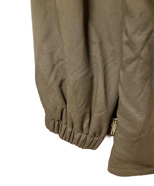 PUMA（プーマ）PUMA (プーマ) アノラックパーカー カーキ×オレンジ カーキ サイズ:Oの古着・服飾アイテム