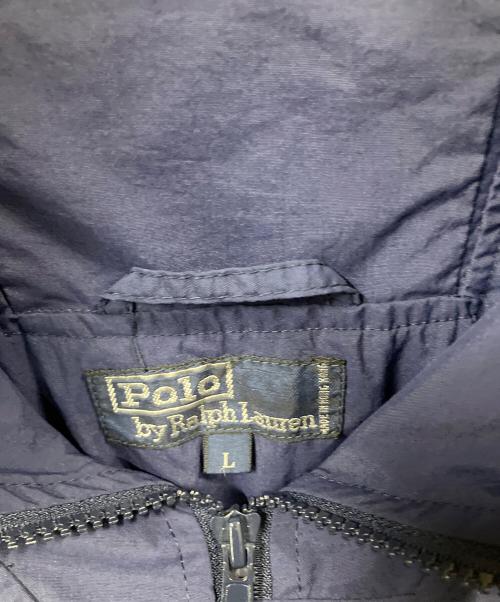 POLO RALPH LAUREN（ポロ・ラルフローレン）POLO RALPH LAUREN (ポロ・ラルフローレン) アノラックパーカー ネイビー ネイビー サイズ:Lの古着・服飾アイテム