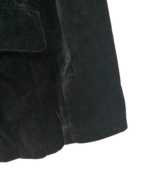 WOOLRICH（ウールリッチ）WOOLRICH (ウールリッチ) ベロアテーラードジャケット ブラック ブラック サイズ:Lの古着・服飾アイテム