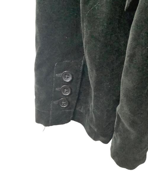 WOOLRICH（ウールリッチ）WOOLRICH (ウールリッチ) ベロアテーラードジャケット ブラック ブラック サイズ:Lの古着・服飾アイテム