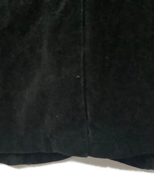 WOOLRICH（ウールリッチ）WOOLRICH (ウールリッチ) ベロアテーラードジャケット ブラック ブラック サイズ:Lの古着・服飾アイテム
