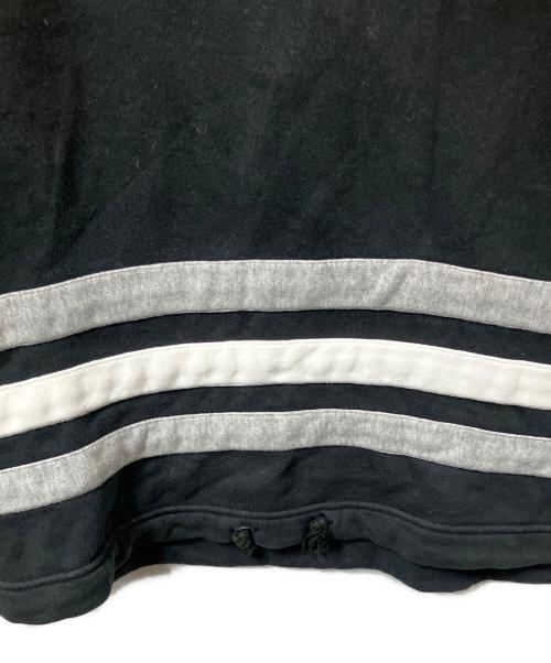 adidas（アディダス）adidas (アディダス) スウェット ブラック×グレー ブラック サイズ:Lの古着・服飾アイテム
