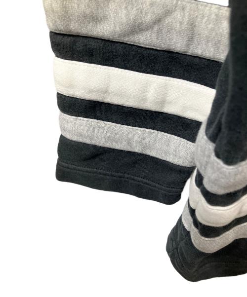 adidas（アディダス）adidas (アディダス) スウェット ブラック×グレー ブラック サイズ:Lの古着・服飾アイテム