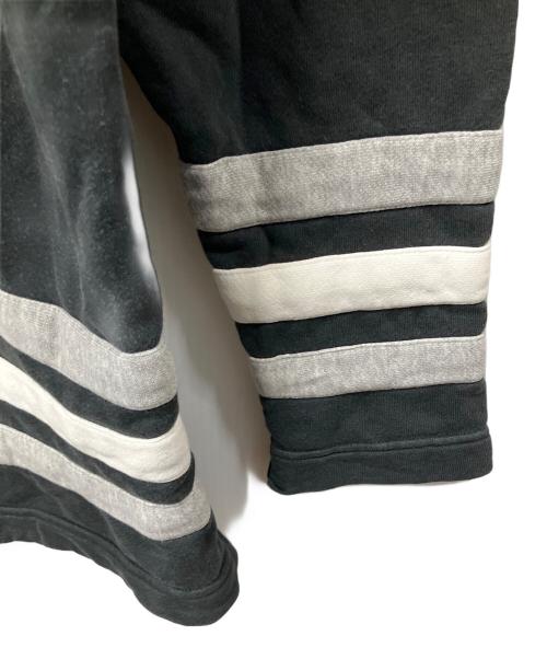adidas（アディダス）adidas (アディダス) スウェット ブラック×グレー ブラック サイズ:Lの古着・服飾アイテム