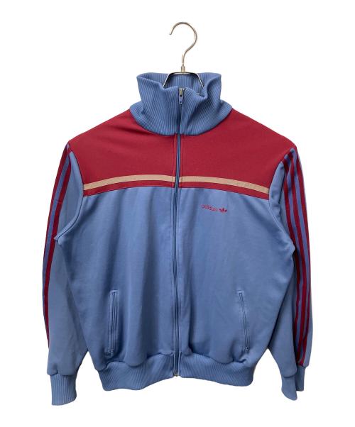 adidas（アディダス）adidas (アディダス) トラックジャケット レッド×ブルー サイズ:Lの古着・服飾アイテム