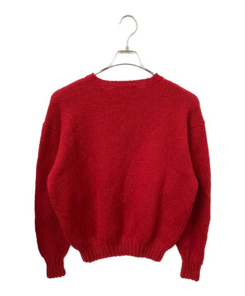 POLO RALPH LAUREN（ポロ・ラルフローレン）POLO RALPH LAUREN (ポロ・ラルフローレン) 厚手ニット レッド サイズ:Mの古着・服飾アイテム