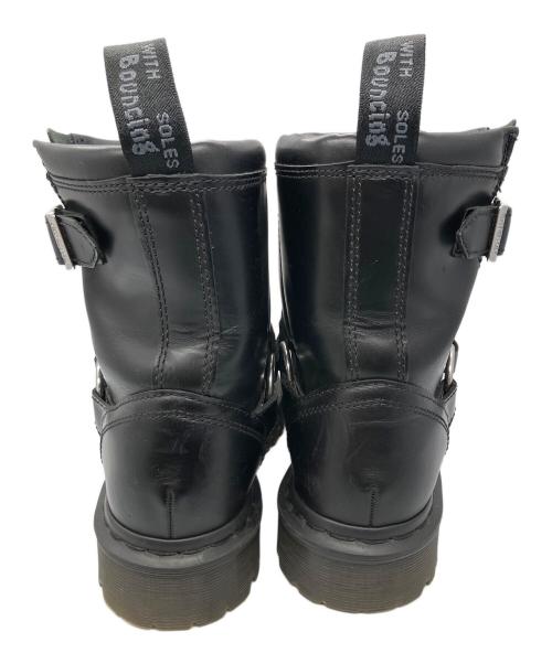 Dr.Martens（ドクターマーチン）Dr.Martens (ドクターマーチン) ANISTONE HARNESS ブラック サイズ:25の古着・服飾アイテム