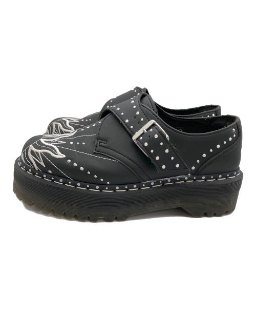 Dr.Martens（ドクターマーチン）Dr.Martens (ドクターマーチン) MONK QUAD SOLAR FLARE ブラック サイズ:25の古着・服飾アイテム