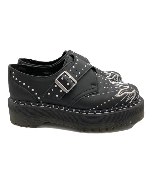 Dr.Martens（ドクターマーチン）Dr.Martens (ドクターマーチン) MONK QUAD SOLAR FLARE ブラック サイズ:25の古着・服飾アイテム
