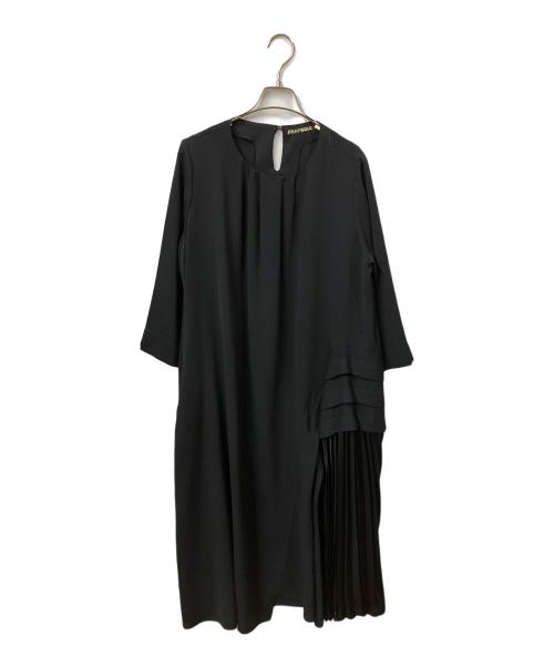 FRAPBOIS（フラボア）FRAPBOIS (フラボア) 長袖ワンピース ブラック ブラック サイズ:1の古着・服飾アイテム