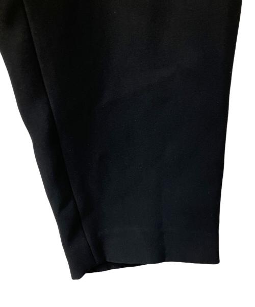 saqui（サキ）saqui (サキ)  TAPERED RIBBON PANTS ブラック サイズ:38の古着・服飾アイテム