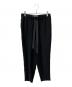 saqui（サキ）の古着「 TAPERED RIBBON PANTS」｜ブラック