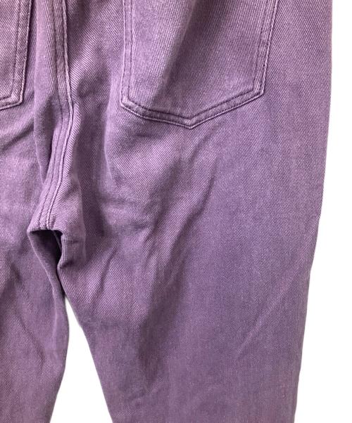MUSUBORE（ムスボレ）musubore (ムスボレ) デニムパンツ　パープル パープルの古着・服飾アイテム