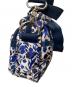 中古・古着 LeSportsac (レスポートサック) 2WAYバッグ ホワイト×ブルー　花柄 ホワイト×ブルー：6000円