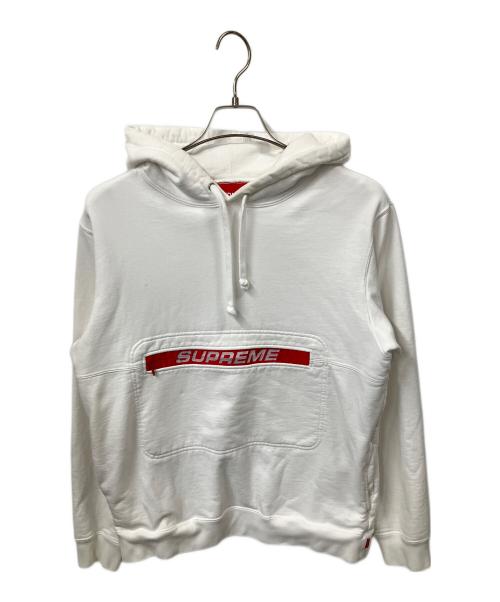 SUPREME（シュプリーム）SUPREME (シュプリーム) 19SS ZIP POUCH HOODED ホワイト サイズ:Mの古着・服飾アイテム