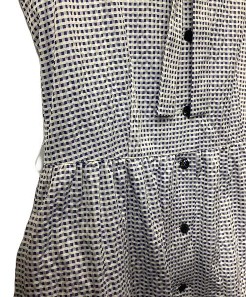 DUAL VIEW（デュアルヴュー）DUAL VIEW (デュアルヴュー) ノースリーブ・キャミソールワンピース ブルー サイズ:40の古着・服飾アイテム