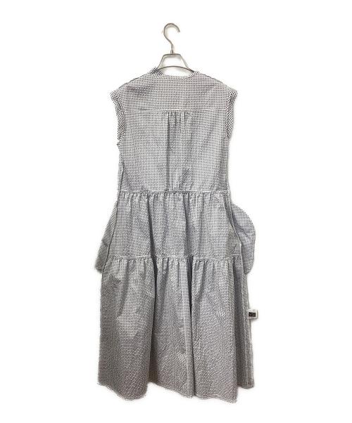 DUAL VIEW（デュアルヴュー）DUAL VIEW (デュアルヴュー) ノースリーブ・キャミソールワンピース ブルー サイズ:40の古着・服飾アイテム