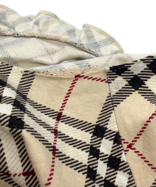BURBERRY BLUE LABEL（バーバリー ブルー レーベル）BURBERRY BLUE LABEL (バーバリー ブルー レーベル) ノースリーブブラウス ベージュ サイズ:38の古着・服飾アイテム