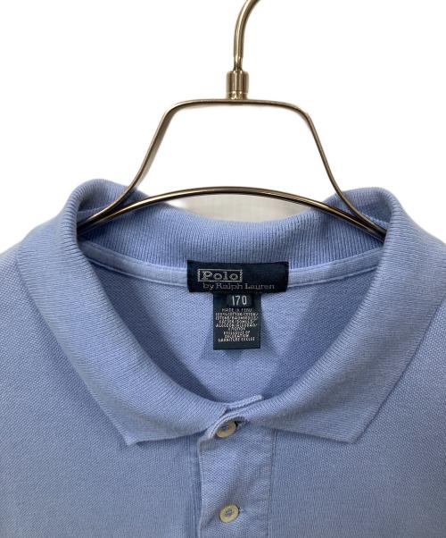 POLO RALPH LAUREN（ポロ・ラルフローレン）POLO RALPH LAUREN (ポロ・ラルフローレン) ポロシャツ ネイビー ブルー サイズ:170の古着・服飾アイテム