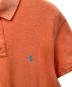 中古・古着 POLO RALPH LAUREN (ポロ・ラルフローレン) ポロシャツ オレンジ オレンジ サイズ:M：4000円
