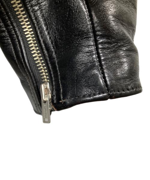 FINE CREEK&CO（ファインクリーク）FINE CREEK&CO (ファインクリーク) Single Riders Leather Jacket “Alonzo” ブラック サイズ:36の古着・服飾アイテム