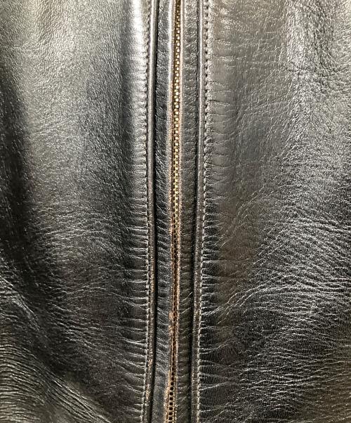 FINE CREEK&CO（ファインクリーク）FINE CREEK&CO (ファインクリーク) Single Riders Leather Jacket “Alonzo” ブラック サイズ:36の古着・服飾アイテム