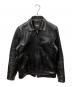 FINE CREEK&CO（ファインクリーク）の古着「Single Riders Leather Jacket “Alonzo”」｜ブラック