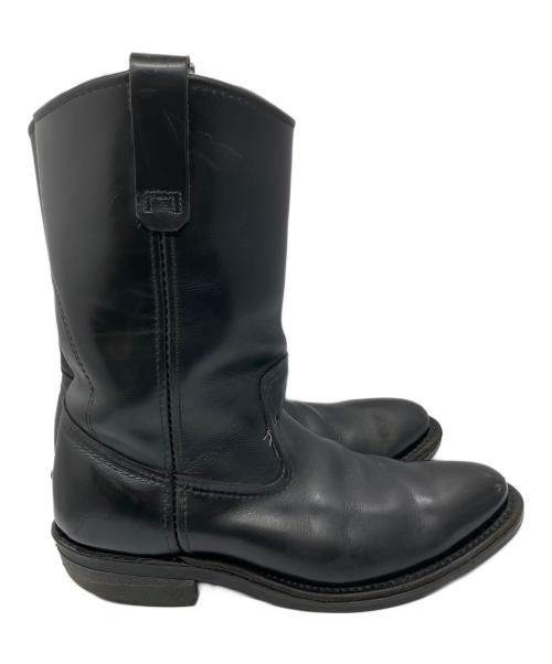 RED WING（レッドウィング）RED WING (レッドウィング) ペコスブーツ ブラック ブラック サイズ:7　1/2Eの古着・服飾アイテム