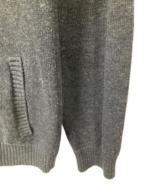BURBERRY BLACK LABEL（バーバリーブラックレーベル）BURBERRY BLACK LABEL (バーバリーブラックレーベル) ドライバーズニット グレー グレー サイズ:3の古着・服飾アイテム