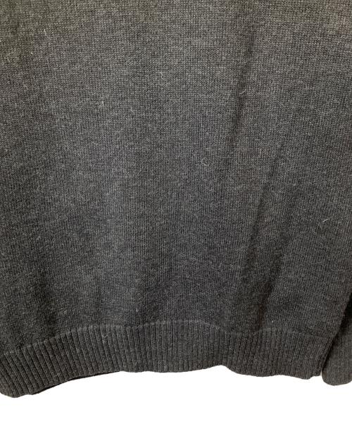 BURBERRY BLACK LABEL（バーバリーブラックレーベル）BURBERRY BLACK LABEL (バーバリーブラックレーベル) ドライバーズニット グレー グレー サイズ:3の古着・服飾アイテム