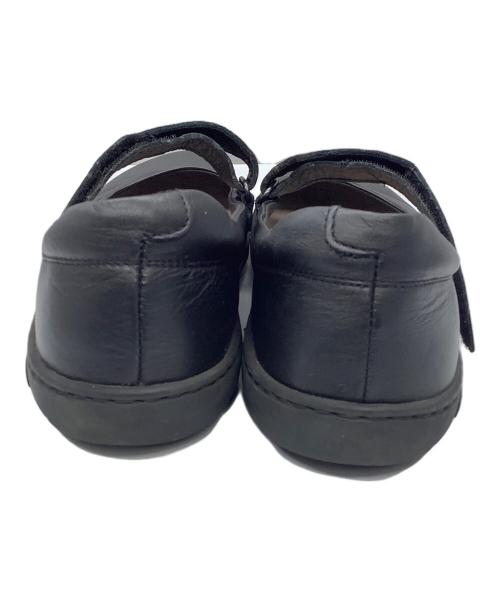 BIRKENSTOCK（ビルケンシュトック）BIRKENSTOCK (ビルケンシュトック) フラットシューズ ブラック ブラック サイズ:24.5の古着・服飾アイテム