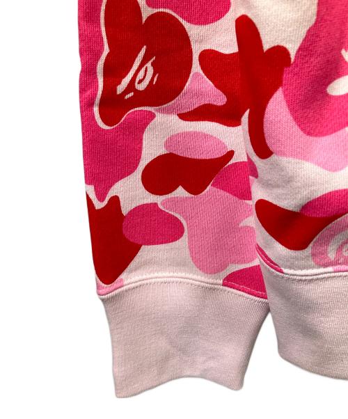 A BATHING APE（アベイシングエイプ）A BATHING APE (アベイシングエイプ) シャーク　スウェット　カモフラピンク ピンク サイズ:Mの古着・服飾アイテム
