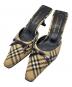 BURBERRY BLUE LABEL（バーバリー ブルー レーベル）の古着「ヒールパンプス」｜ベージュ