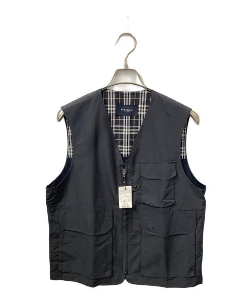 BURBERRY LONDON（バーバリーロンドン）BURBERRY LONDON (バーバリーロンドン) ナイロンベスト ブラック ブラック サイズ:Freeの古着・服飾アイテム