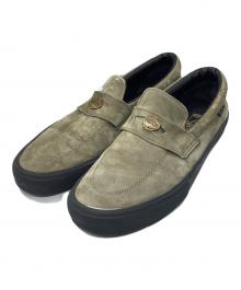 VANS×Beatrics Domond（ヴァンズ）の古着「スリッポン オリーブ」｜オリーブ