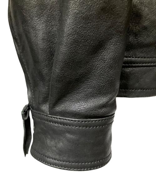 AVIREX（アヴィレックス）AVIREX (アヴィレックス) レザージャケット ブラック ブラック サイズ:XLの古着・服飾アイテム
