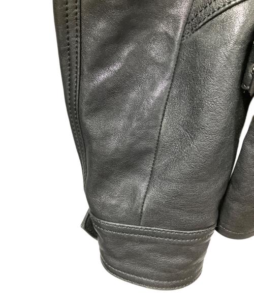 AVIREX（アヴィレックス）AVIREX (アヴィレックス) レザージャケット ブラック ブラック サイズ:XLの古着・服飾アイテム