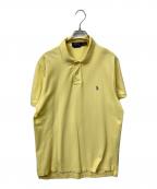 POLO RALPH LAURENポロ・ラルフローレン）の古着「ポロシャツ イエロー カスタムフィット」｜イエロー