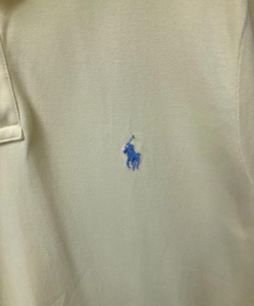 POLO RALPH LAUREN（ポロ・ラルフローレン）POLO RALPH LAUREN (ポロ・ラルフローレン) ポロシャツ イエロー カスタムフィット イエロー サイズ:Lの古着・服飾アイテム