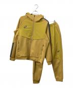 asicsアシックス）の古着「エクストリームハイブリッドセットアップ」｜マスタード