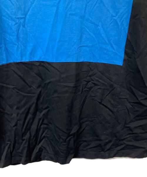 MARNI（マルニ）MARNI (マルニ) 半袖カットソー　ブルー×ブラック ブルー×ブラック サイズ:14Yの古着・服飾アイテム