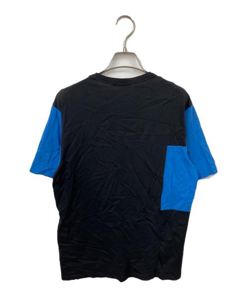 MARNI（マルニ）MARNI (マルニ) 半袖カットソー　ブルー×ブラック ブルー×ブラック サイズ:14Yの古着・服飾アイテム