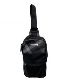 BLACK LABEL CRESTBRIDGE（ブラックレーベル クレストブリッジ）の古着「ショルダーバッグ ブラック」｜ブラック