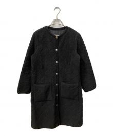 Traditional Weatherwear（トラディショナルウェザーウェア）の古着「ボアコート ブラック」｜ブラック