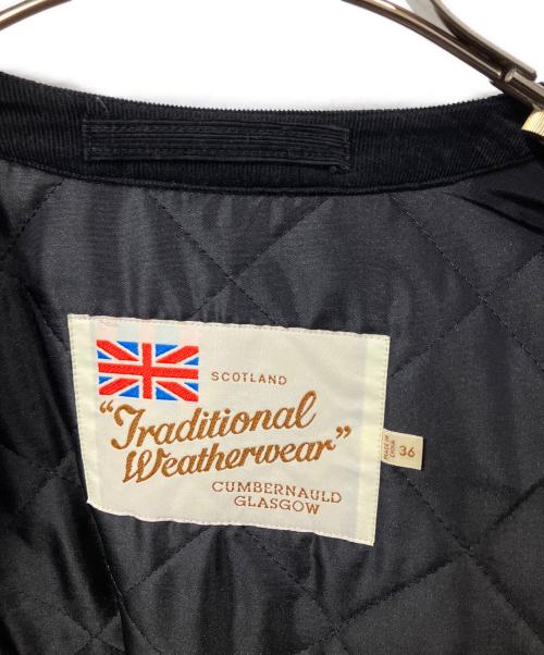 Traditional Weatherwear（トラディショナルウェザーウェア）Traditional Weatherwear (トラディショナルウェザーウェア) ボアコート ブラック ブラック サイズ:36の古着・服飾アイテム